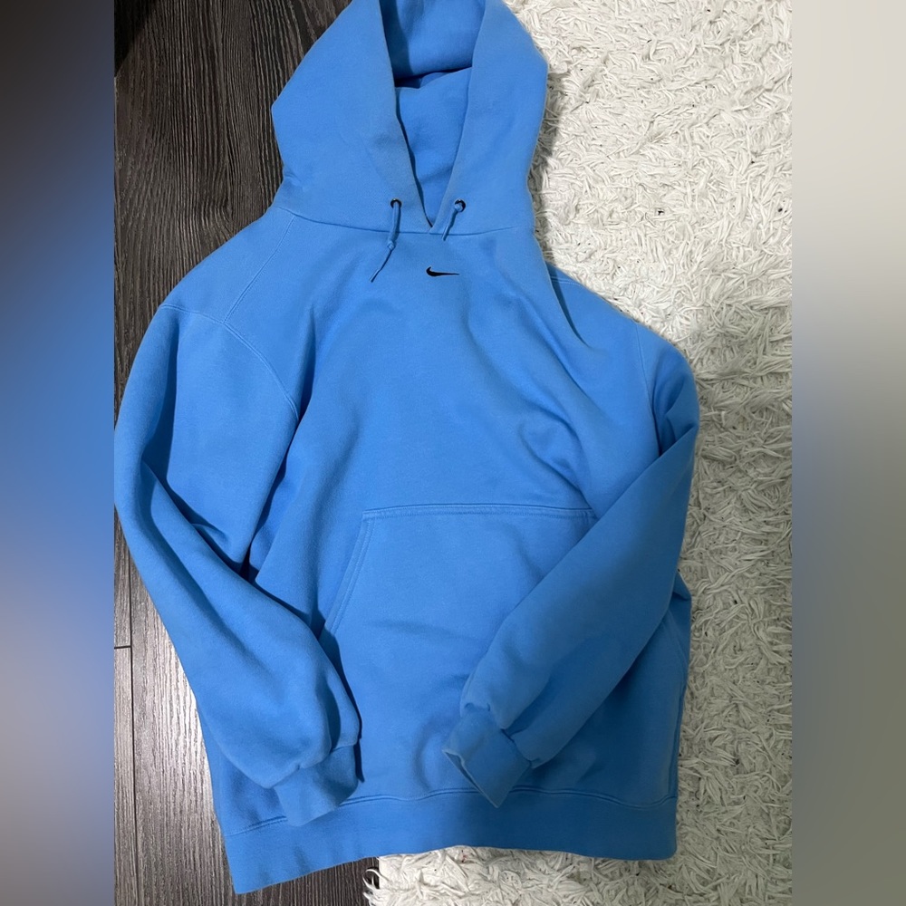 Middle swoosh hoodie